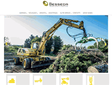 Tablet Screenshot of bessegaescavatori.it